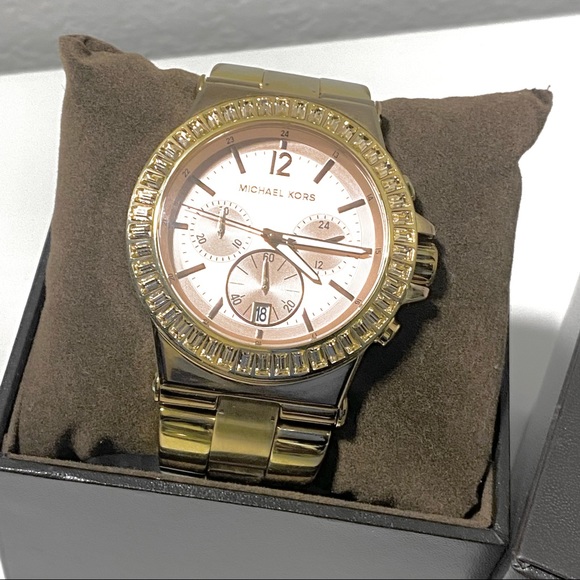 MICHAEL KORS “DYLAN” MK5412 ROSE GOLD WATCH - Picture 5 of 7